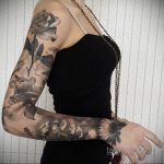 класная женская тату 21.01.2020 №349 -beautiful female tattoo- tatufoto.com