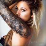 класная женская тату 21.01.2020 №364 -beautiful female tattoo- tatufoto.com