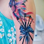 класная женская тату 21.01.2020 №389 -beautiful female tattoo- tatufoto.com