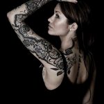 класная женская тату 21.01.2020 №426 -beautiful female tattoo- tatufoto.com