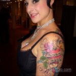 класная женская тату 21.01.2020 №434 -beautiful female tattoo- tatufoto.com