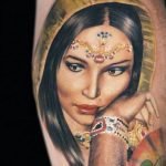 класная женская тату 21.01.2020 №523 -beautiful female tattoo- tatufoto.com
