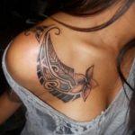 класная женская тату 21.01.2020 №546 -beautiful female tattoo- tatufoto.com