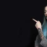 класная женская тату 21.01.2020 №572 -beautiful female tattoo- tatufoto.com