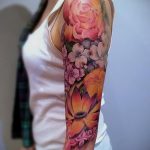 крутая женская татуировки 21.01.2020 №036 -cool female tattoos- tatufoto.com