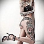крутая женская татуировки 21.01.2020 №117 -cool female tattoos- tatufoto.com