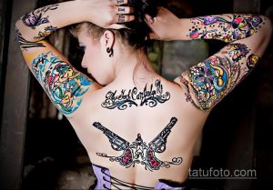 крутая женская татуировки 21.01.2020 №320 -cool female tattoos- tatufoto.com