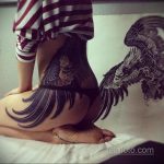 крутая женская татуировки 21.01.2020 №381 -cool female tattoos- tatufoto.com