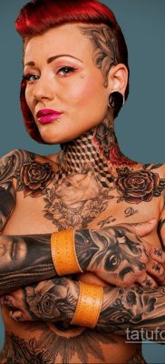 крутая женская татуировки 21.01.2020 №385 -cool female tattoos- tatufoto.com