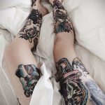 крутая женская татуировки 21.01.2020 №448 -cool female tattoos- tatufoto.com