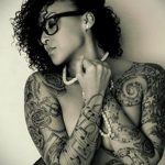 тату у сексуальной девушки 21.01.2020 №045 -tattoo of a sexy girl- tatufoto.com