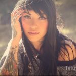 тату у сексуальной девушки 21.01.2020 №063 -tattoo of a sexy girl- tatufoto.com