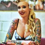 тату у сексуальной девушки 21.01.2020 №067 -tattoo of a sexy girl- tatufoto.com