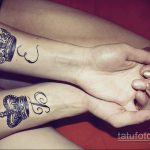 фото тату корона на запястье 02.01.2020 №014 -crown tattoo- tatufoto.com