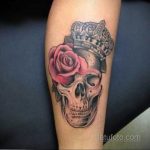фото тату корона на запястье для девушек 02.01.2020 №1026 -crown tattoo- tatufoto.com