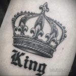 фото тату корона на запястье для мужчин 02.01.2020 №1004 -crown tattoo- tatufoto.com