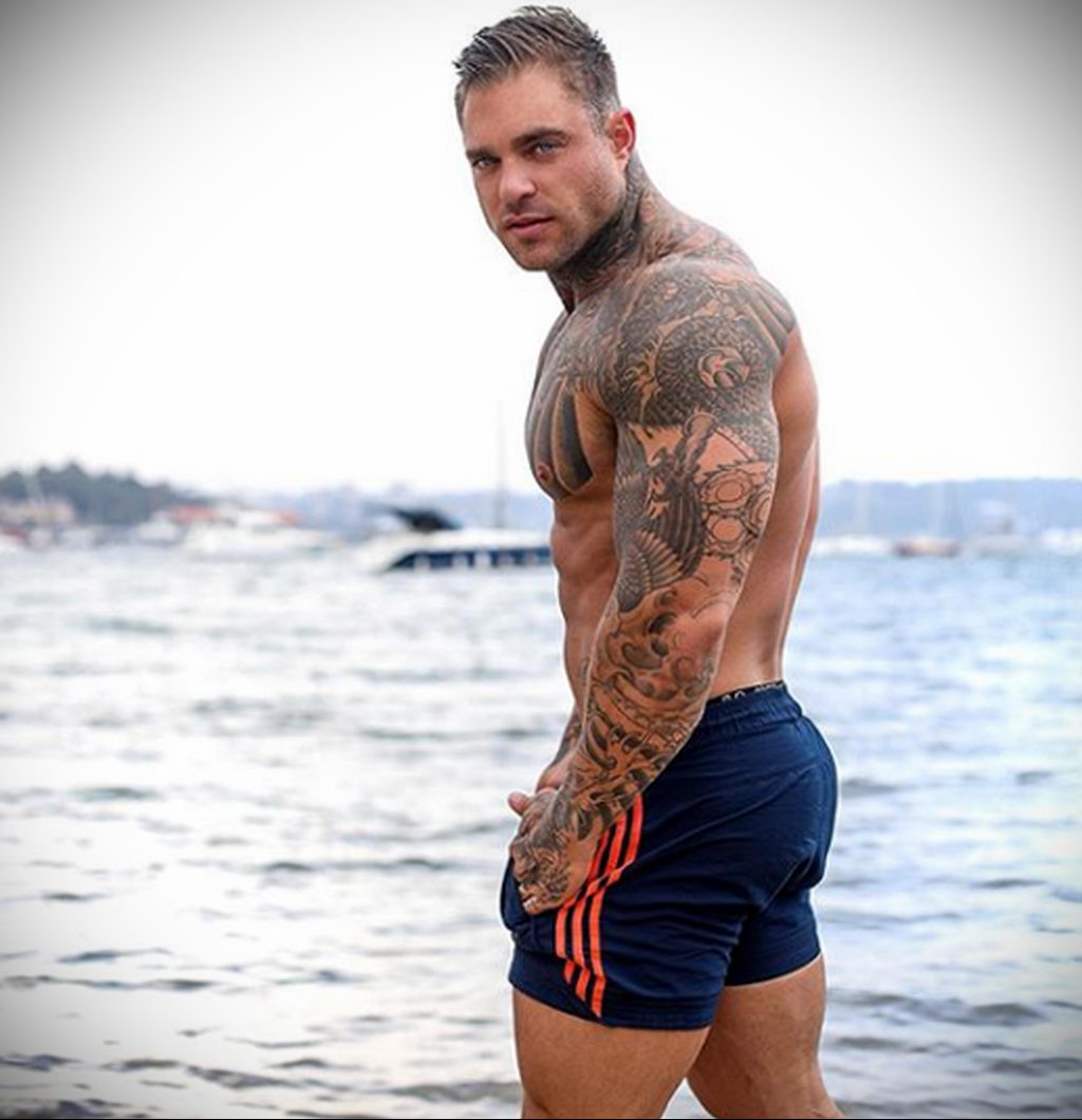 Андрей Англия - davidharris89 - фото мужчины с красивым телом и татуировкам...