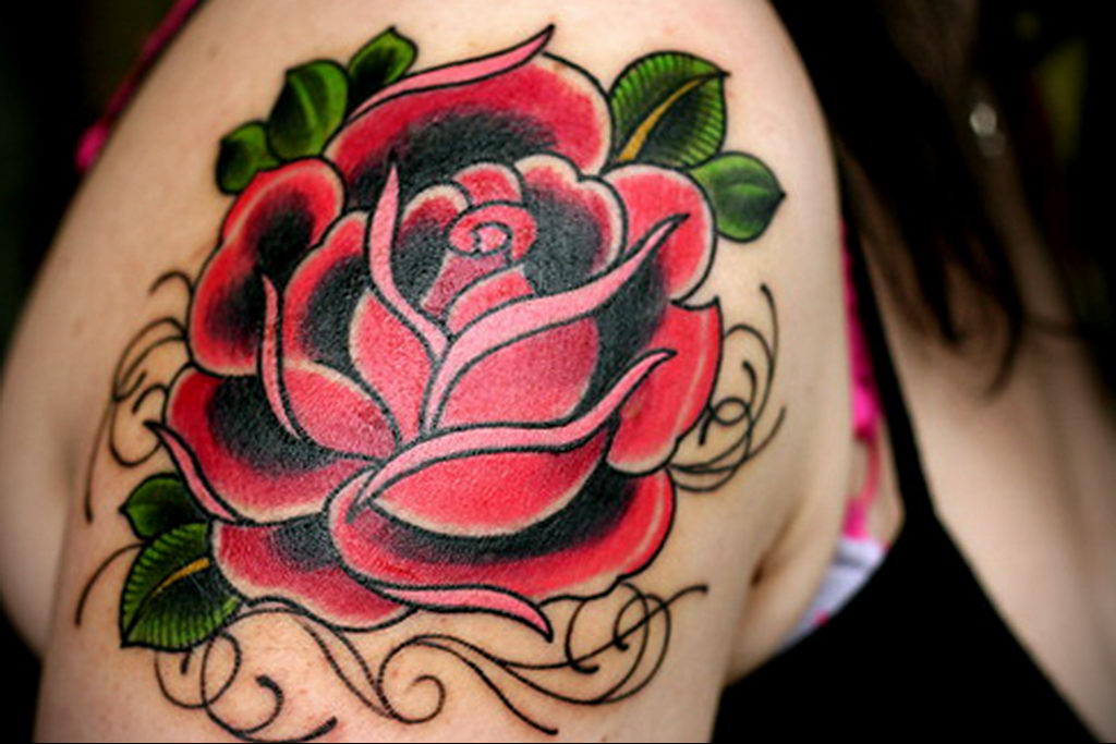 Записи admin. тату красная роза для девушки 04.02.2020 № 037 -rose tattoo f...