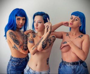 Flahsuicide – фото красивой девушки с татуировками для tatufoto.com от 23 февраля 2020 года 16