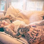 Indacosuicide – фото красивой девушки с татуировками для tatufoto.com от 23 февраля 2020 года 2