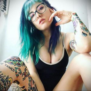 Skellaborealis – фото красивой девушки с татуировками для tatufoto.com от 23 февраля 2020 года 19