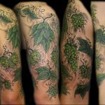 Тату на тему пива 17.02.2020 №003 -beer tattoo- tatufoto.com