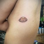 Фото татуировки с блинами к масленнице 24.02.2020 №043 -pancake tattoo- tatufoto.com