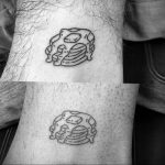 Фото татуировки с блинами к масленнице 24.02.2020 №141 -pancake tattoo- tatufoto.com