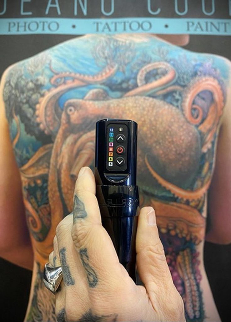 Фото татуировки сделанной в ходе тату конвенции GOLDEN STATE TATTOO EXPO 2020 15