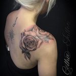 пример тату роза для девушки 04.02.2020 №011 -rose tattoo for girl- tatufoto.com