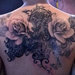 пример тату роза для девушки 04.02.2020 №031 -rose tattoo for girl- tatufoto.com