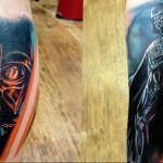 фото вариант тату Дарт Вейдер 04.02.2020 №1125 -darth vader tattoo- tatufoto.com