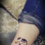 фото индийских тату на ноге 01.02.2020 №015 -indian tattoo- tatufoto.com