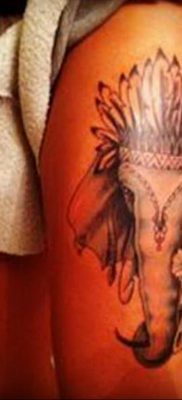фото индийских тату на ноге 01.02.2020 №017 -indian tattoo- tatufoto.com