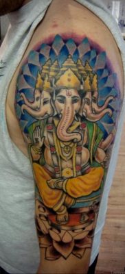 фото индийских тату на руке 01.02.2020 №013 -indian tattoo- tatufoto.com