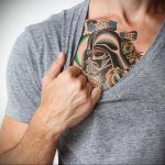 фото пример тату Дарт Вейдер 04.02.2020 №1155 -darth vader tattoo- tatufoto.com