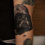 фото пример тату Дарт Вейдер 04.02.2020 №1167 -darth vader tattoo- tatufoto.com