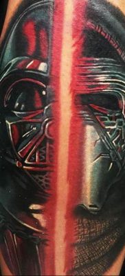 фото тату Дарт Вейдер 04.02.2020 №1140 -darth vader tattoo- tatufoto.com