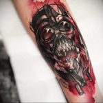 фото тату Дарт Вейдер 04.02.2020 №1141 -darth vader tattoo- tatufoto.com