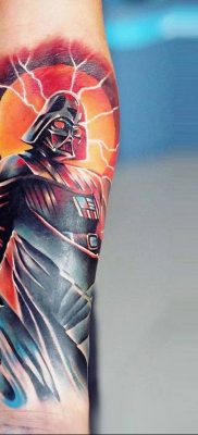 фото тату Дарт Вейдер 04.02.2020 №1146 -darth vader tattoo- tatufoto.com