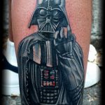 фото тату Дарт Вейдер 04.02.2020 №1207 -darth vader tattoo- tatufoto.com