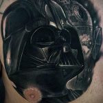 фото тату Дарт Вейдер 04.02.2020 №1276 -darth vader tattoo- tatufoto.com