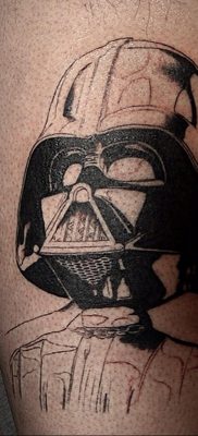 фото тату Дарт Вейдер 04.02.2020 №1285 -darth vader tattoo- tatufoto.com