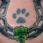 фото тату подкова для счастья 02.02.2020 №007 -horseshoe tattoo- tatufoto.com
