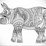 фото эскиза тату носорог 02.02.2020 №034 -rhino tattoo sketches- tatufoto.com