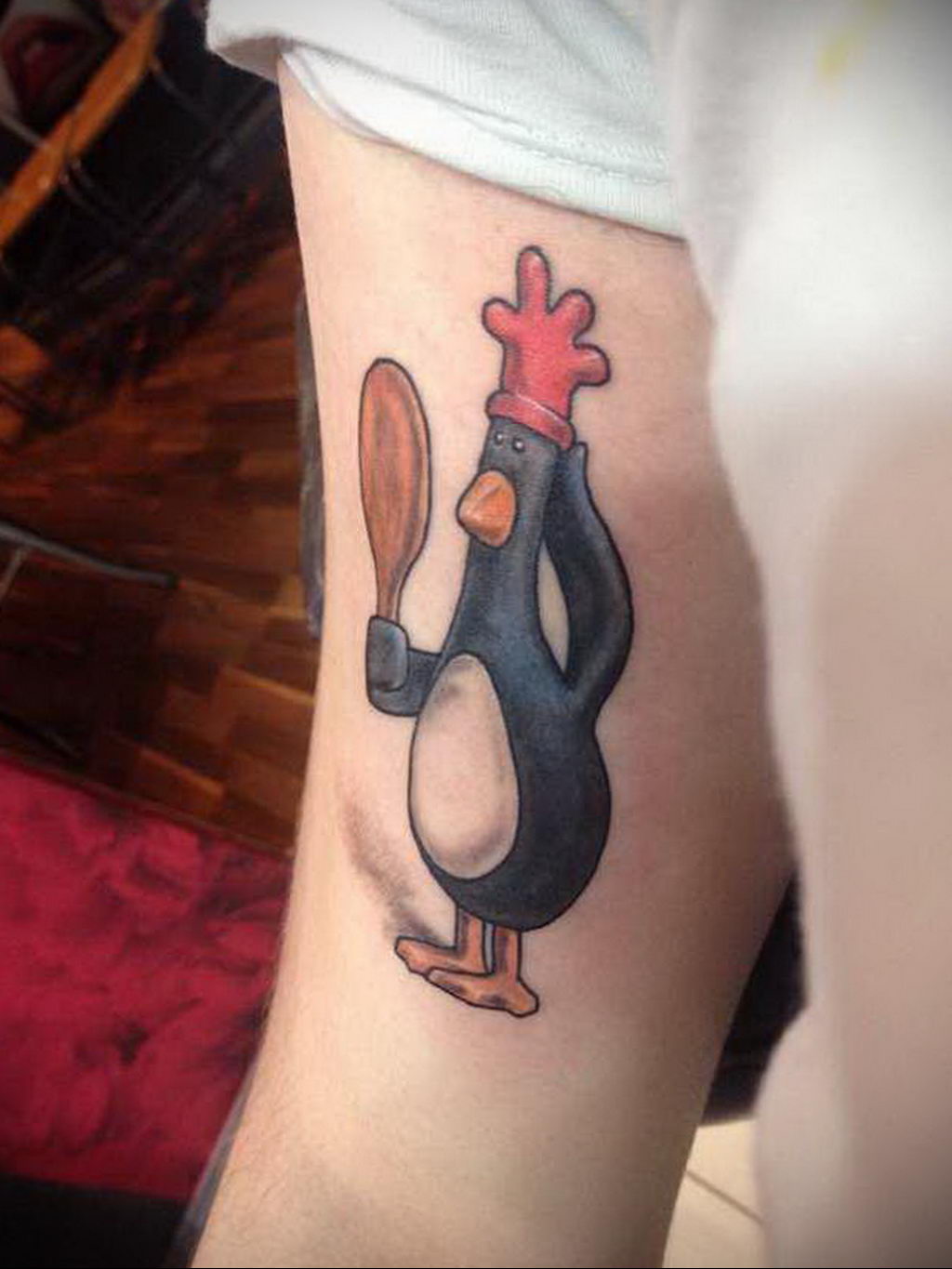 Chicken leg tattoo foto /002/XNUMX #XNUMX -chicken leg tattoos-   