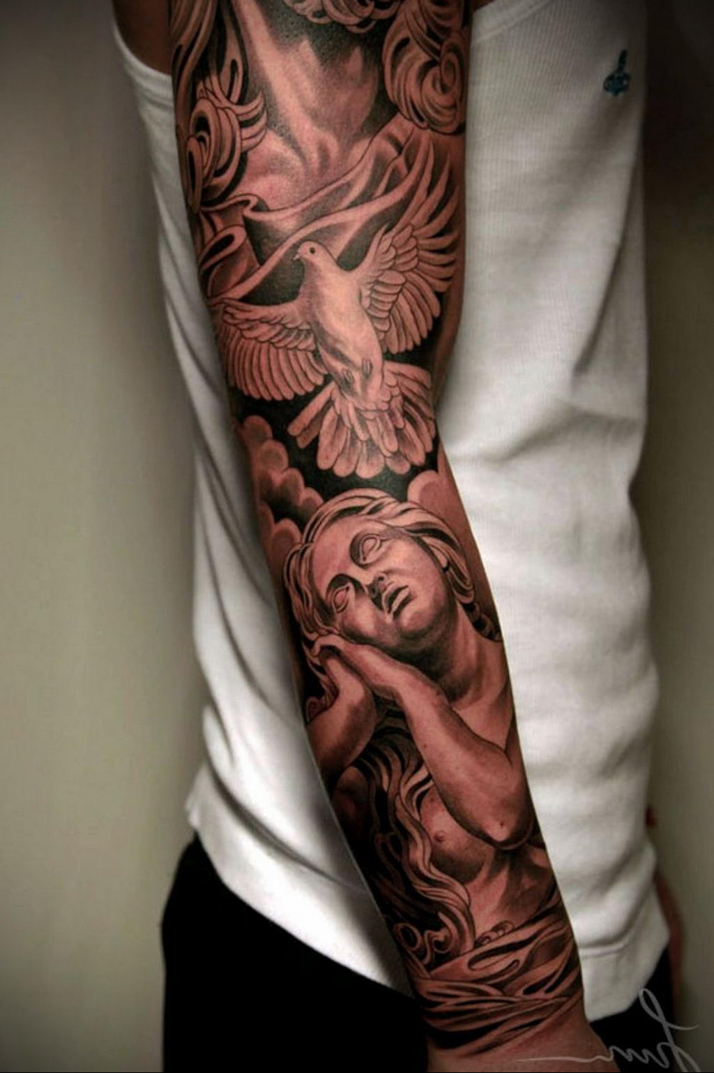 Tattoo sleeves. Полурукав реализм. Рукав тату. Рукав тату мужской. Красивые рукава тату.