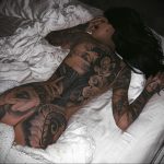 @chelseagabriellee - Красивая девушка с татуировками на карантине во время эпидемии COVID-19 для tatufoto.com 3