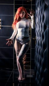 @x_luna_lou_x - Красивая девушка с татуировками на карантине во время эпидемии COVID-19 для tatufoto.com 7