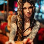 beephillips__ – фото сексуальной девушки модели с татуировками для сайта tatufoto.com - фото 27